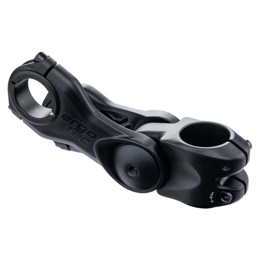 Ergotec Octopus Twin A-head Sykkelstyrestem, Black, 105mm, -20-40º Ergotec Octopus Twin A-head Sykkelstyrestem, Black, 105mm, -20-40º