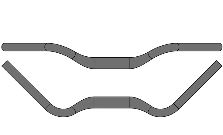 Ergotec Stuttgarter Styre, Black, 31.8mm, 610mm Ergotec Stuttgarter Styre, Black, 31.8mm, 610mm