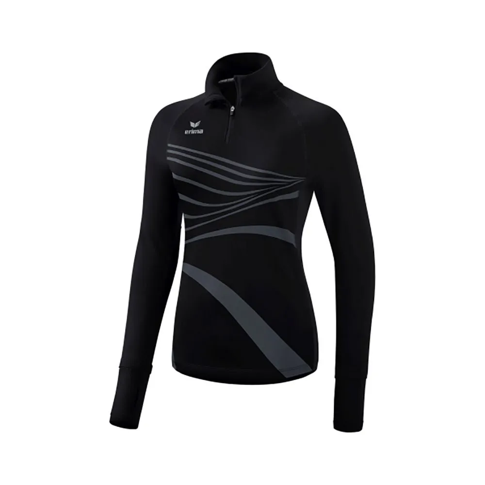 Erima Racing Halv Glidelås Langarmet T-skjorte male Erima Racing Halv Glidelås Langarmet T-skjorte male