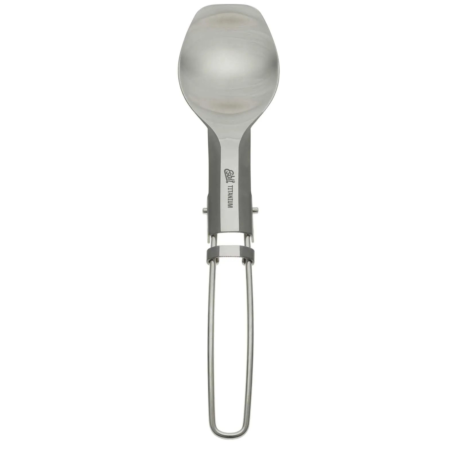 Esbit Foldable Titanium Cutlery Spoon, Metal, One Size