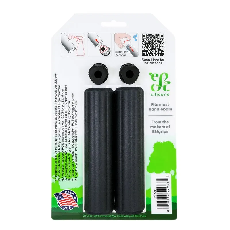 ESI Grips ESI Plush Silikon Holker, Black, One Size