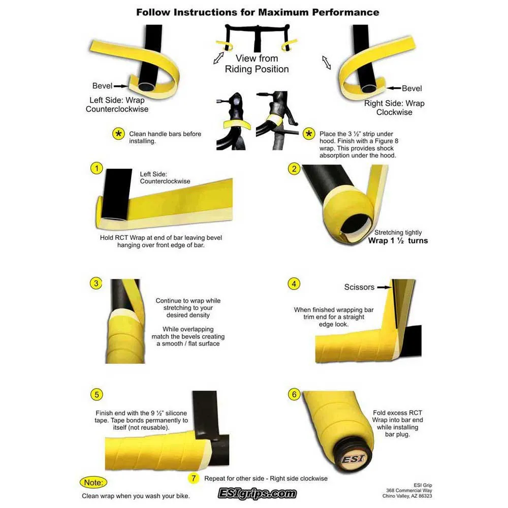ESI Grips ESI RCT Styretape ESI Grips ESI RCT Styretape