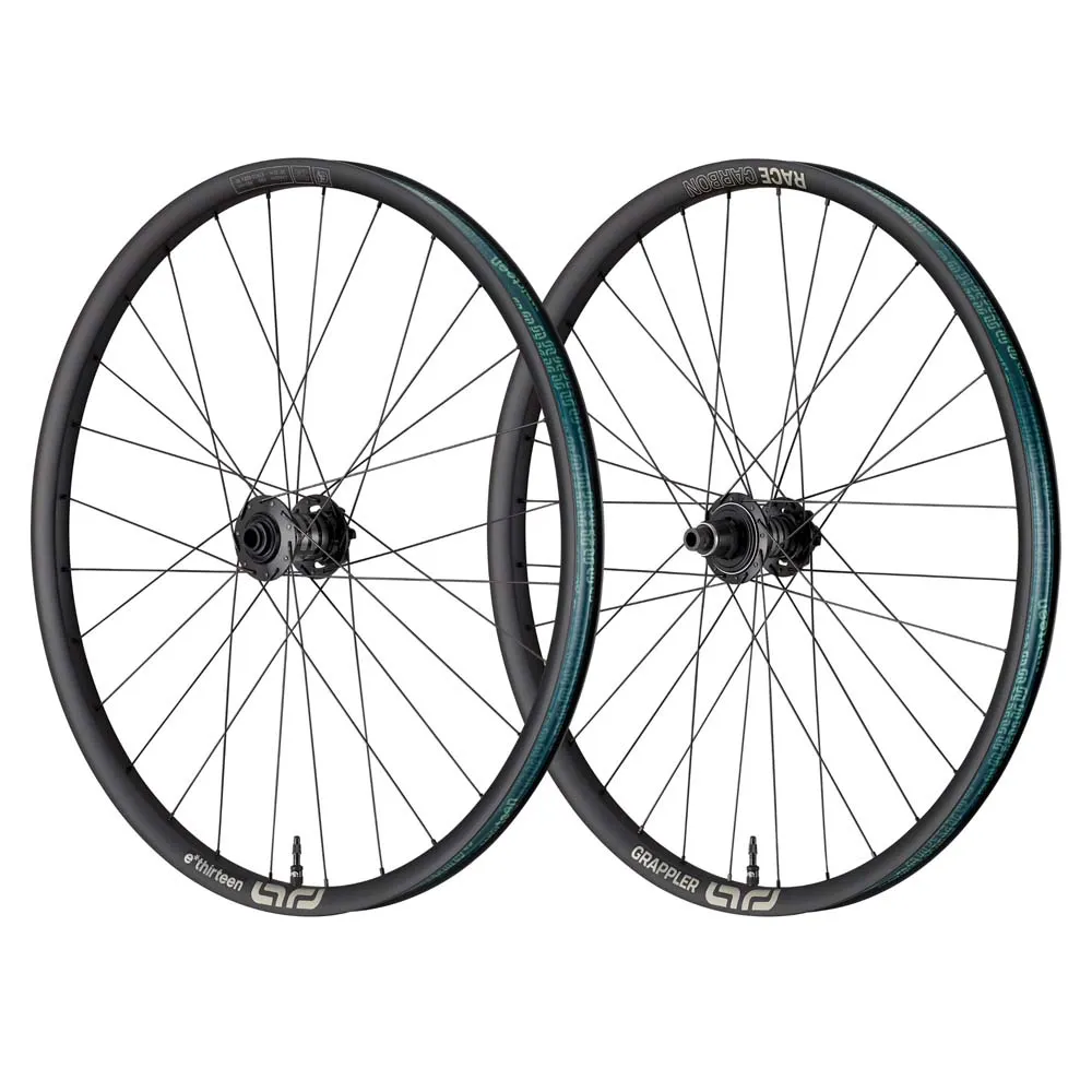 e*thirteen Grappler Race Carbon E-spec 29´´ Forhjul, Black, 15 x 110mm