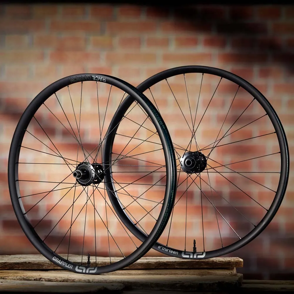 e*thirteen Grappler Race Carbon E-spec 29´´ Forhjul, Black, 15 x 110mm