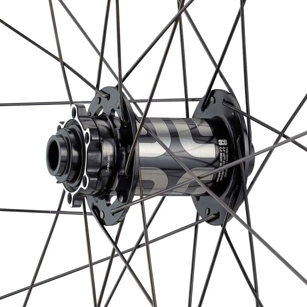 e*thirteen Grappler Race Carbon E-spec 29´´ Forhjul, Black, 15 x 110mm