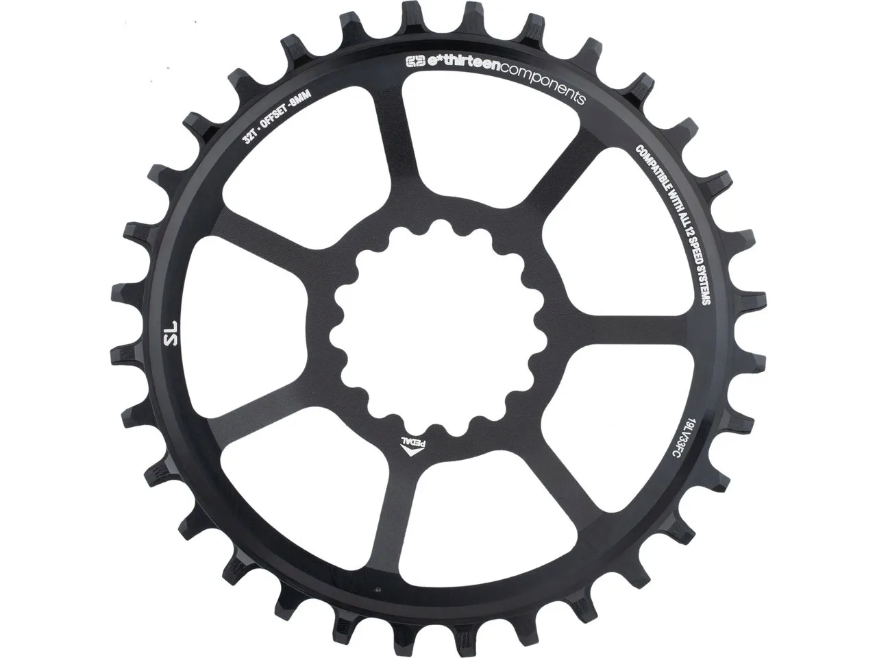 e*thirteen Kettenblatt SL Guidering Direct Mount 1-fach