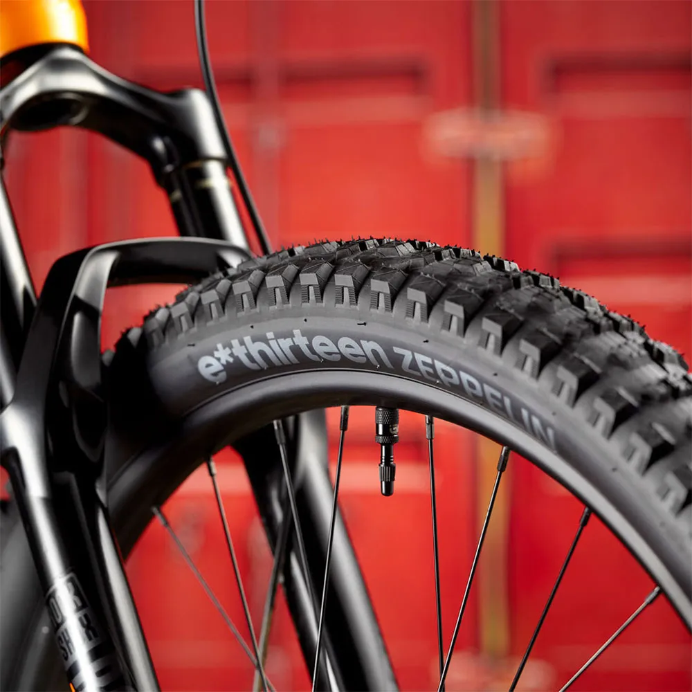 e*thirteen Zeppelin Tubeless 27.5´´ X 2.7 Stiv Mtb-dekk, Black, 27.5" x 2.7, Sykkeldekk