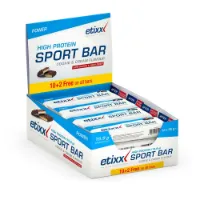 Etixx High Proteinbarerboks Kjeks Og Krem 55g 12 Enheter