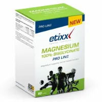 Etixx Magnesium 100% Bisglycinate Pro-line Tilskudd 60 Enheter