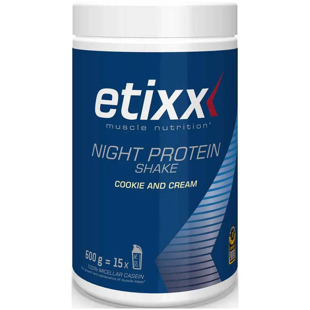 Etixx Night Proteinpulver Til Drikke 600g, Multicolor, One Size Etixx Night Proteinpulver Til Drikke 600g, Multicolor, One Size