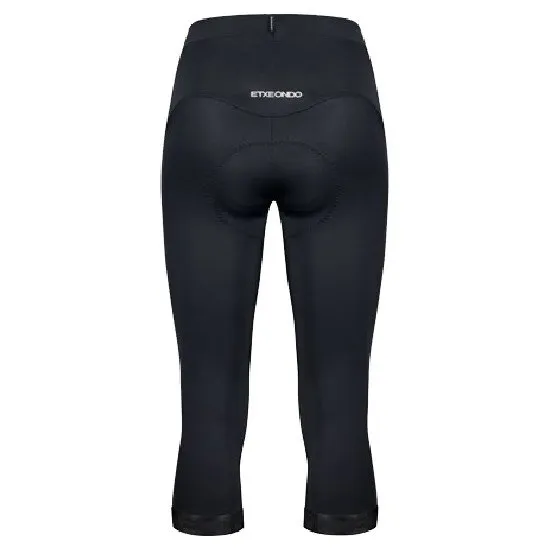 Etxeondo Koma Essentials 3/4 Sykkelshorts, Black