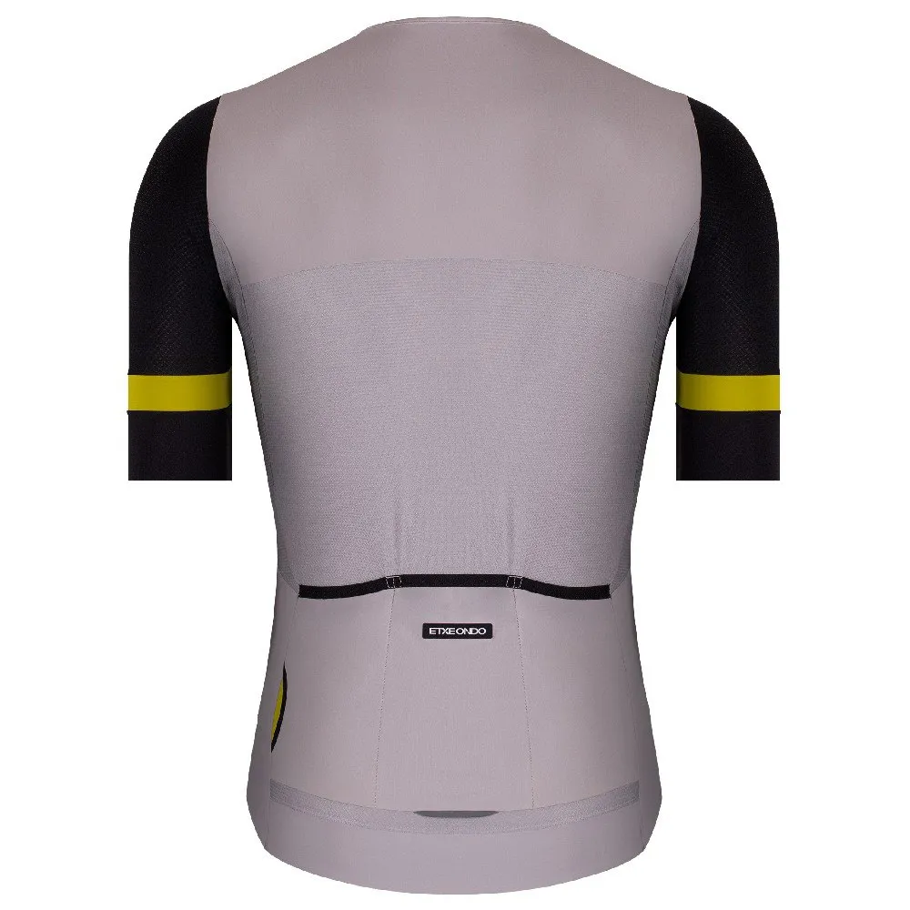 Etxeondo Mendi Pro Kort Ermet Trøye, Grey / pistachio, XL Etxeondo Mendi Pro Kort Ermet Trøye, Grey / pistachio, XL