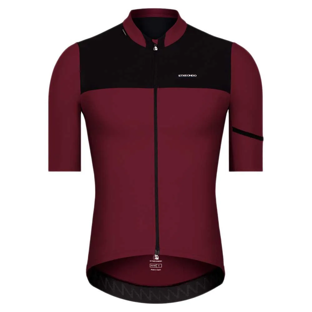 Etxeondo Rali 1.0 Kort Ermet Trøye, Dark red, M