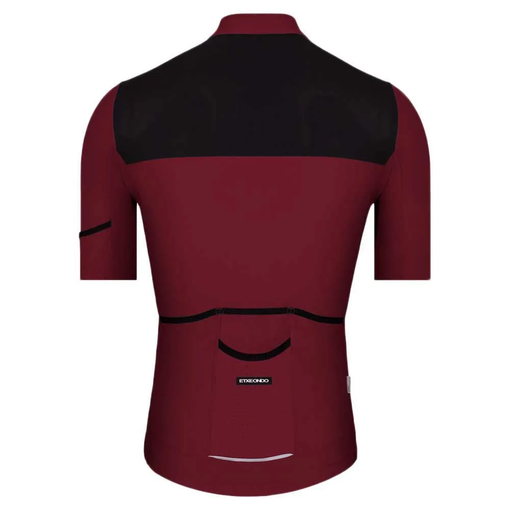 Etxeondo Rali 1.0 Kort Ermet Trøye, Dark red, M