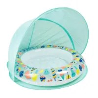 Eurekakids Oppblåsbar Babybasseng Med Parasoll-hei Sommer unisex Eurekakids Oppblåsbar Babybasseng Med Parasoll-hei Sommer unisex