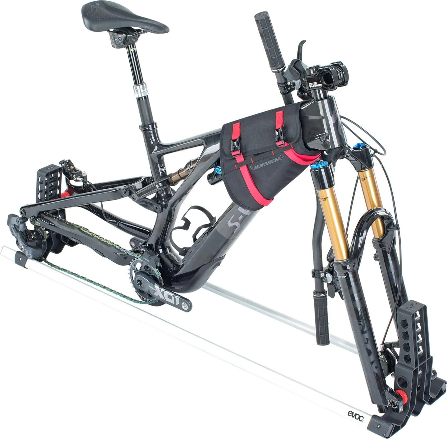 EVOC Road Bike Stand PRO, Silver / black, One Size EVOC Road Bike Stand PRO, Silver / black, One Size
