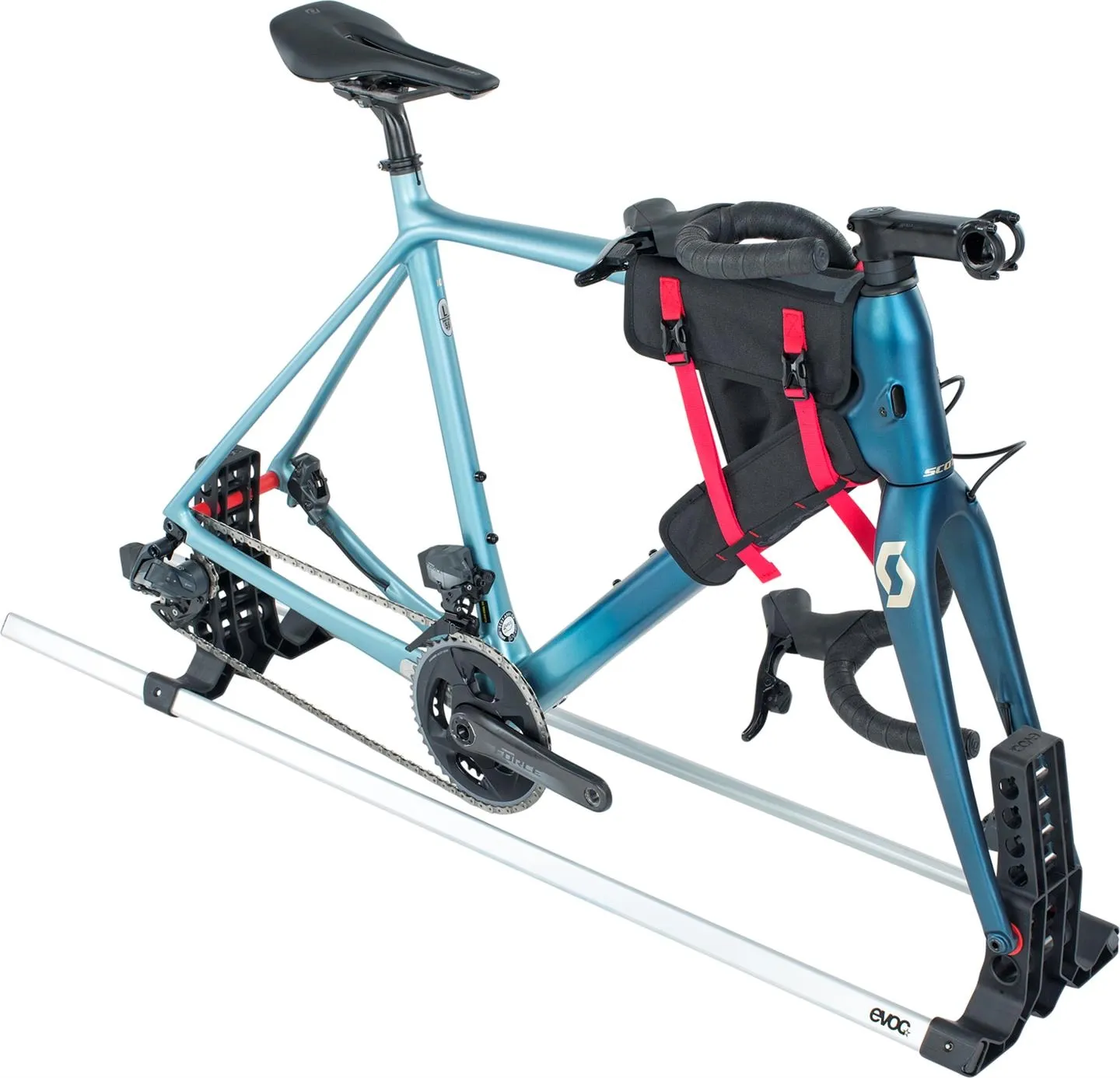 EVOC Road Bike Stand PRO, Silver / black, One Size EVOC Road Bike Stand PRO, Silver / black, One Size