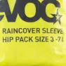 EVOC Sleeve Hip Pack Regnbeskyttelse, Yellow, One Size