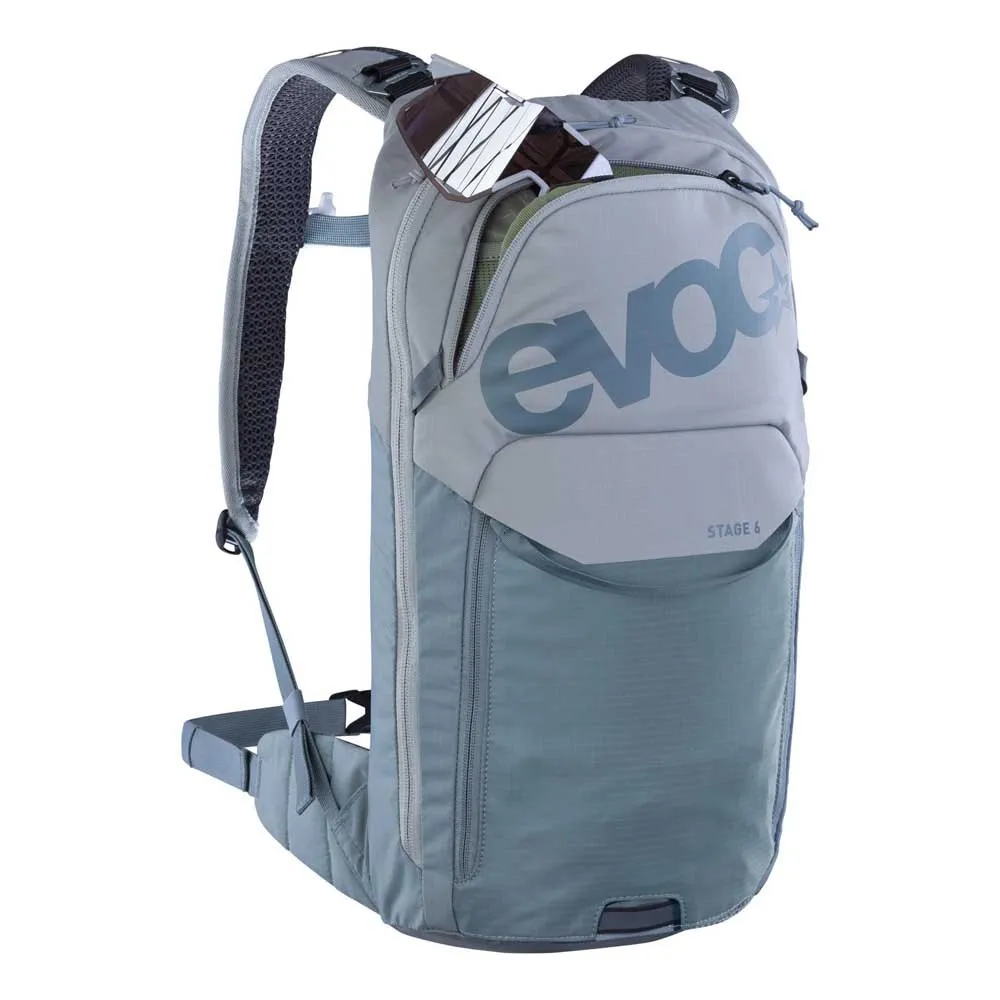 EVOC Stage 6l+2l Hydreringssekk, Stone, One Size EVOC Stage 6l+2l Hydreringssekk, Stone, One Size