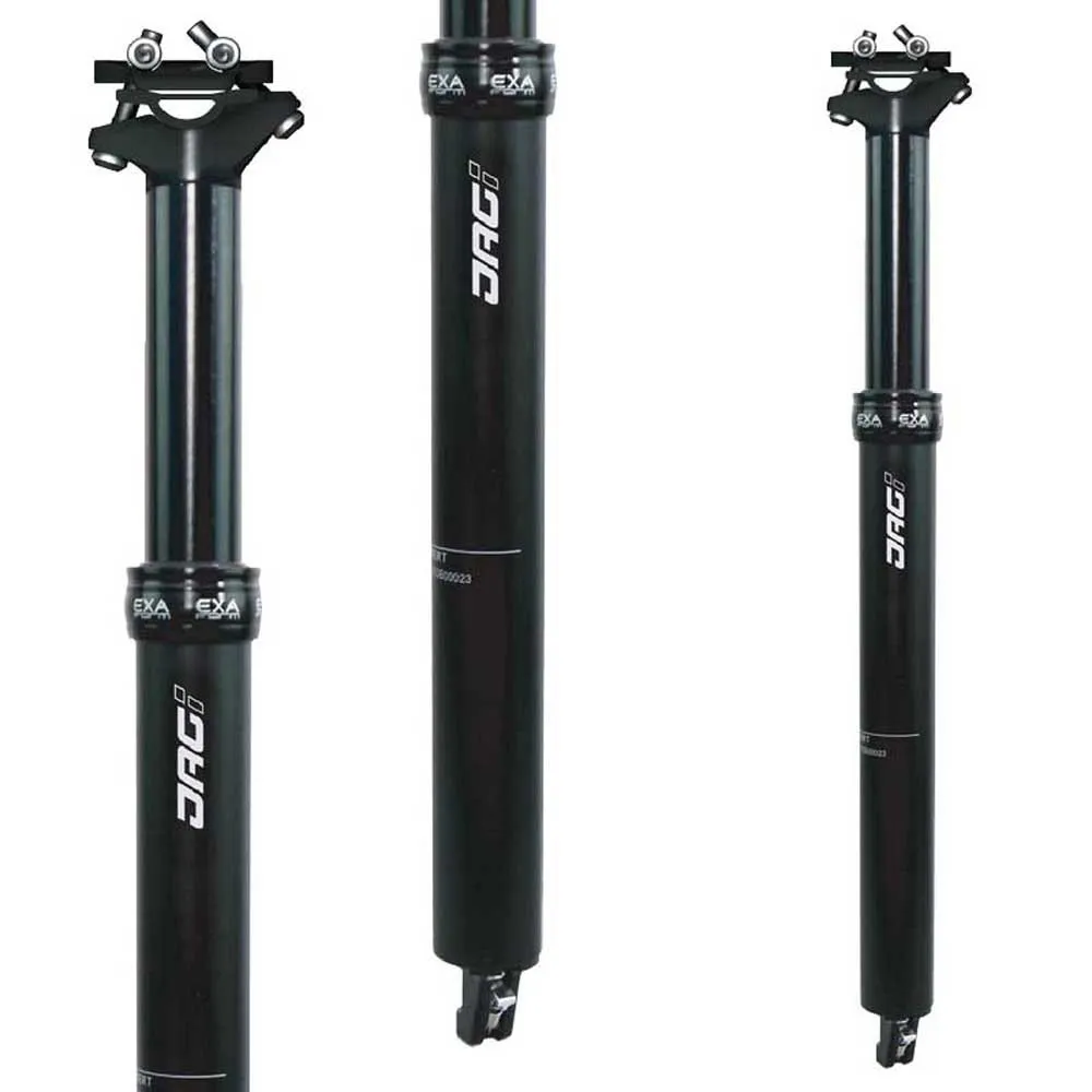 EXAFORM Jag-i 75 Mm Dropper Setepinne, Black, 245-320mm, 31.6mm EXAFORM Jag-i 75 Mm Dropper Setepinne, Black, 245-320mm, 31.6mm