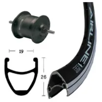 Exal Rodi Airline 1 Dynamo Shimano Dh3n31 Forhjul