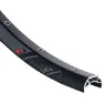 Exal Rodi Rock 19 28´´ Cl Disc Qr Bakhjul, Black, 10 x 135mm, Shimano/Sram HG