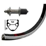 Exal Winora Xr-1 Sh 105 Qr Landeveissykkelens Bakhjul, Black, 10 x 130mm, Shimano/Sram HG