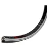Exal Xr-1 Tiagra V-brake Qr Forhjul For Landeveissykkel, Black / grey, 9 x 100mm