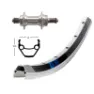 Exal Zx 19 28´´ Qr V-brake Bakhjul