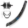 Exal Zx19 Dynamo Shimano Dh3n31 26´´ Forhjul