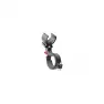 Exposure Lights Handlebar Bracket Set, W/Helm clip, Black, 31.8/35mm