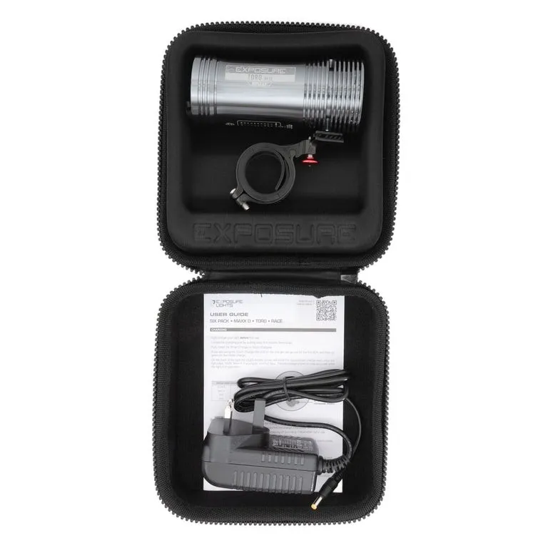 Exposure Lights Toro Mk15 Frontlys, Gun metal black, 3800 Lysstyrker