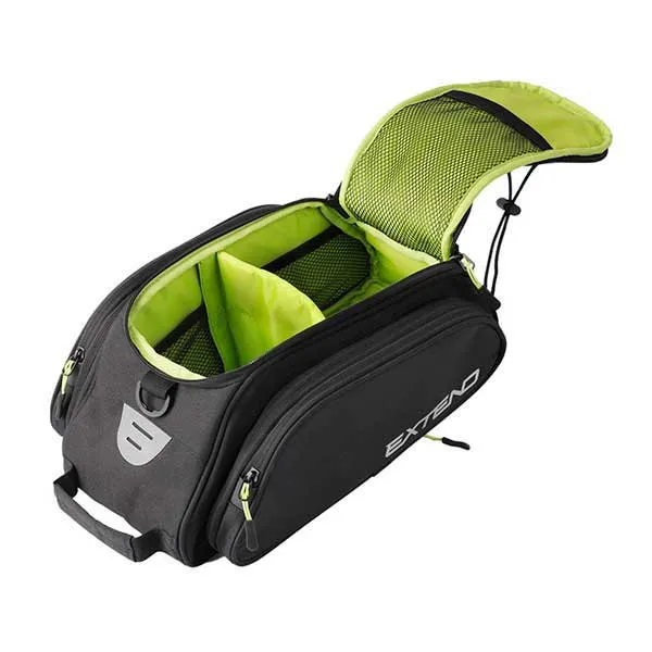Extend Brugger Sykkelveske, Black, One Size