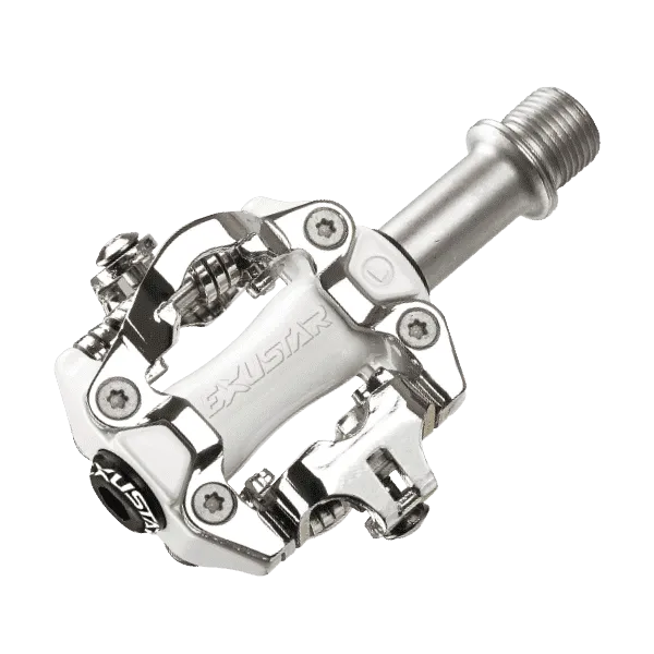 Exustar E-PM213 SPD Pedaler, Hvit