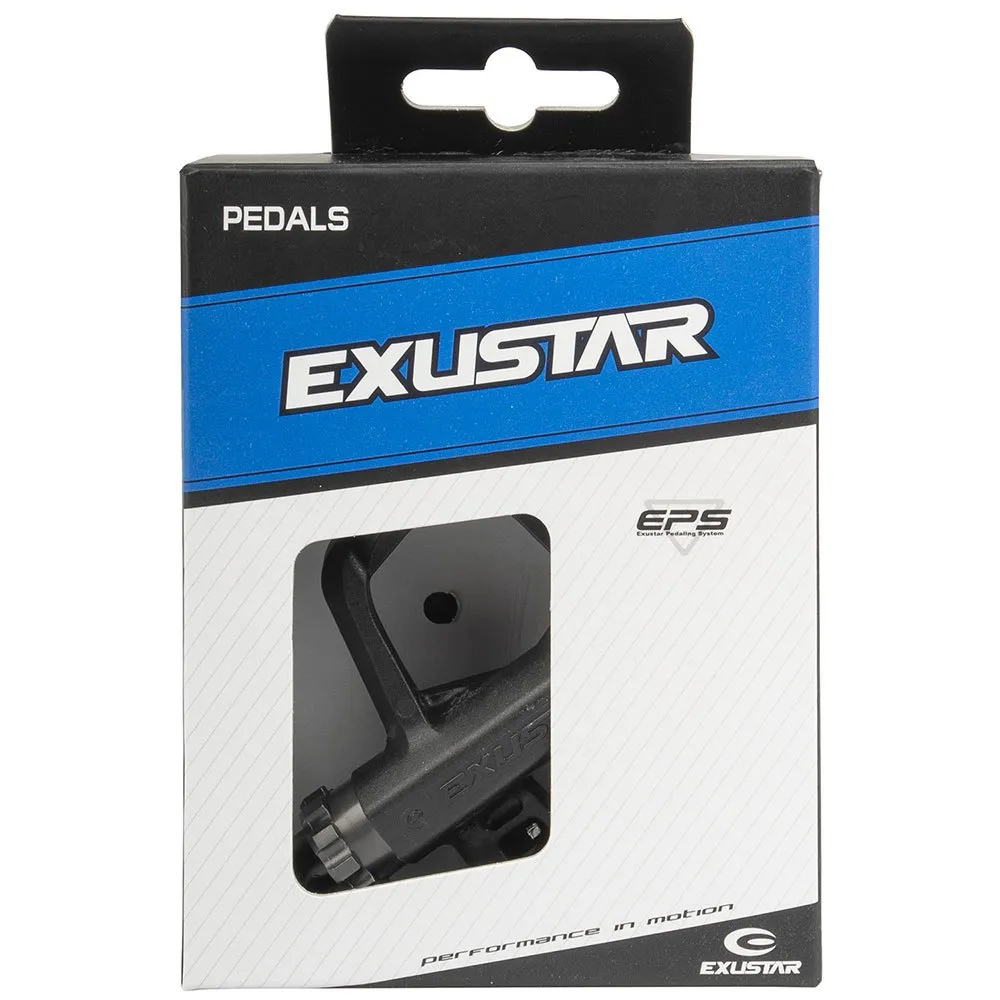Exustar E-pr103p Click System Sykkelpedaler, Black, One Size