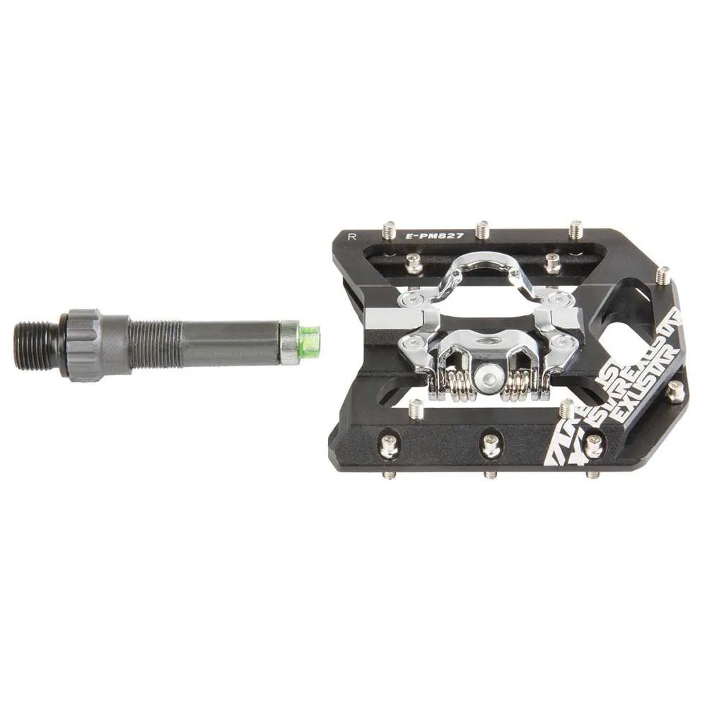 Exustar Epm827 Sykkelpedaler, Black, One Size
