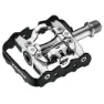 Exustar Pm812 Sykkelpedaler, Black / silver, One Size