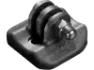 F3 Cycling F3 Kamera/Lys Holder Svart
