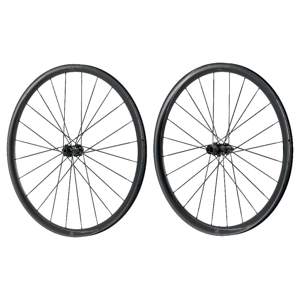 Factor Black Inc 28|33 Cl Disc Tubeless Landeveishjulsett, Black, 12 x 100/12 x 142mm, Sram XDR Factor Black Inc 28|33 Cl Disc Tubeless Landeveishjulsett, Black, 12 x 100/12 x 142mm, Sram XDR