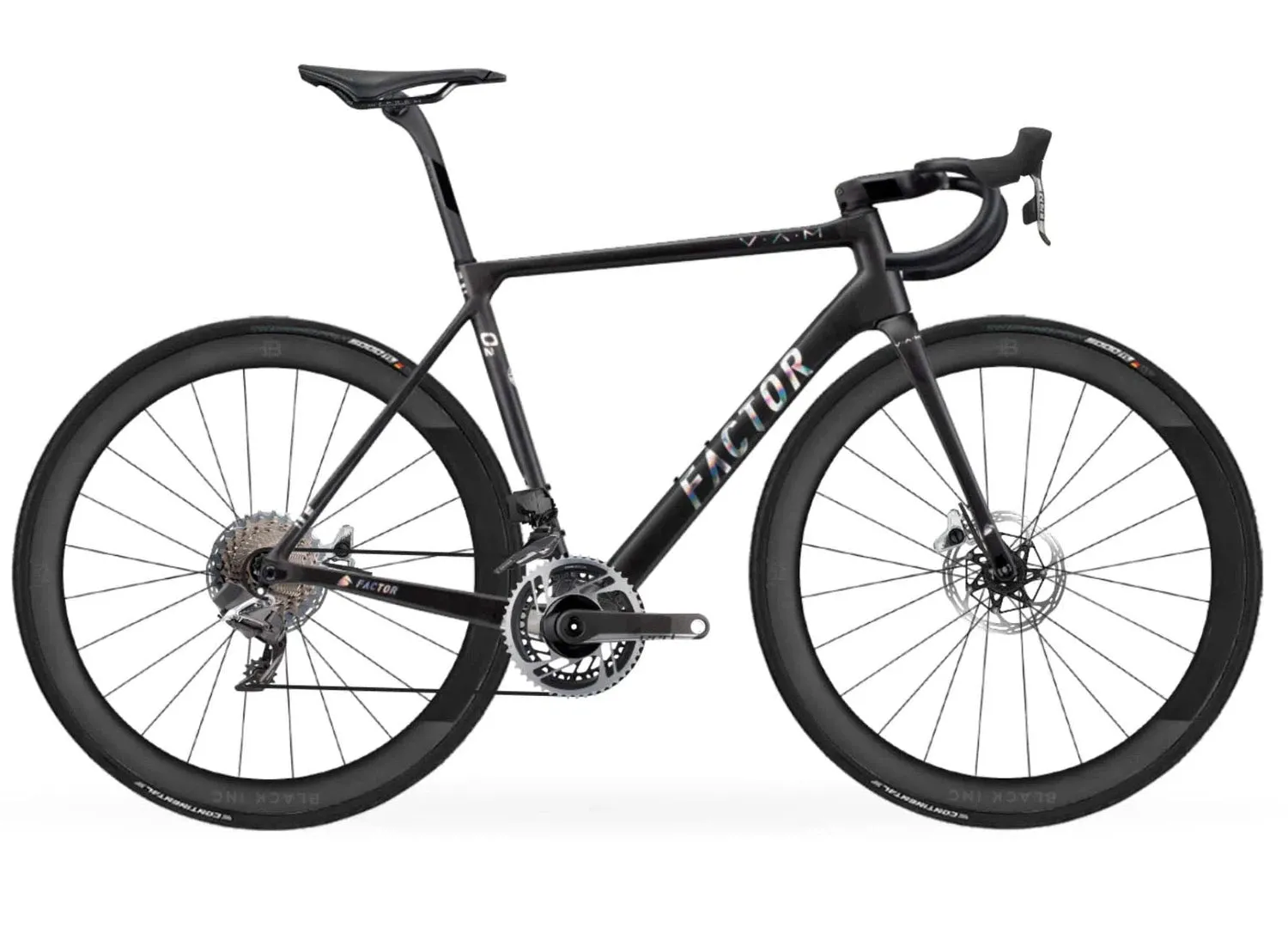 Factor O2 VAM Disc Complete Bike Road Sram Red AXS, Landeveissykkel Factor O2 VAM Disc Complete Bike Road Sram Red AXS, Landeveissykkel