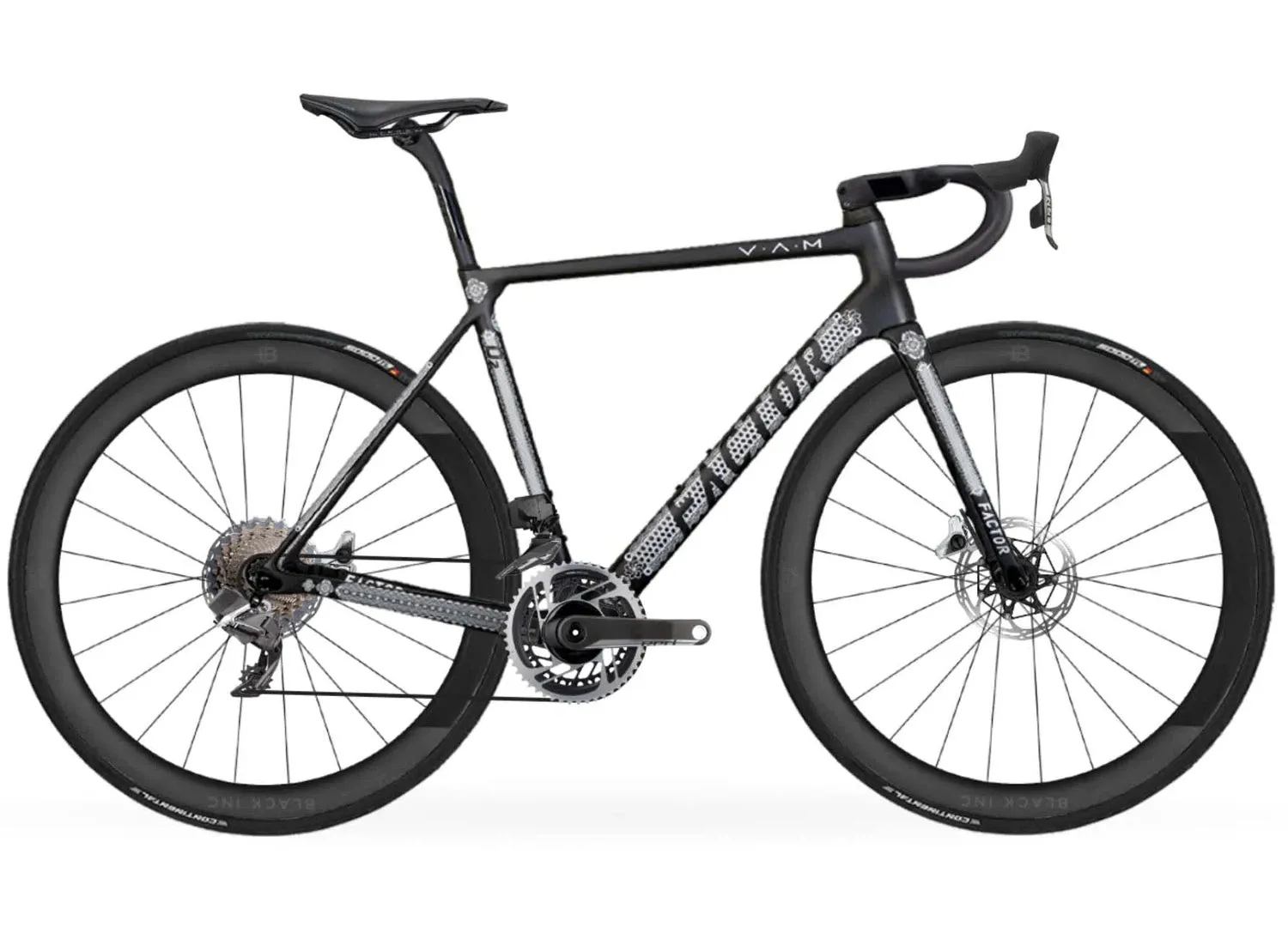 Factor O2 VAM Disc Complete Bike Road Sram Red AXS, Landeveissykkel Factor O2 VAM Disc Complete Bike Road Sram Red AXS, Landeveissykkel