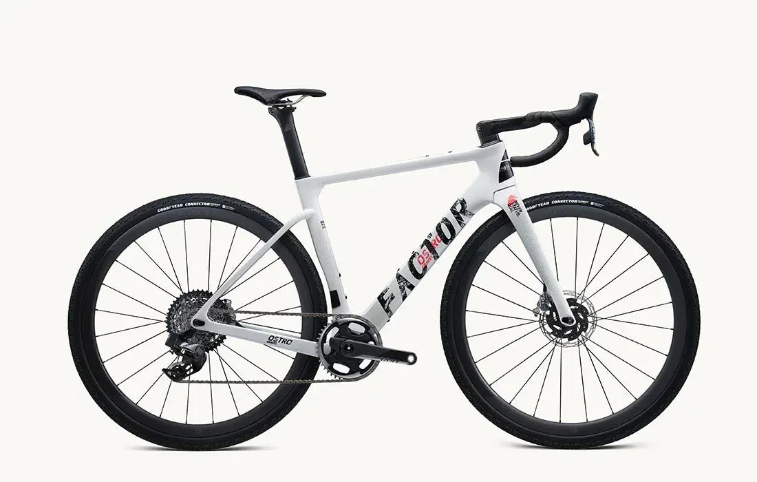 Factor OSTRO GRAVEL Disc Complete Bike Gravel Sram Force XPLR AXS, Gravel sykkel Factor OSTRO GRAVEL Disc Complete Bike Gravel Sram Force XPLR AXS, Gravel sykkel