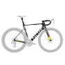 Geometric black/white/yellow (includes seatpost and handlebar)