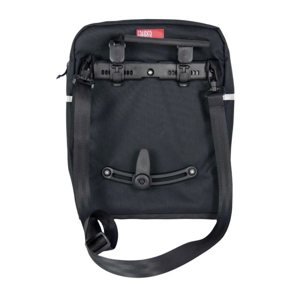 Fahrer Kurier Fix Sykkelveske 10l, Black, One Size