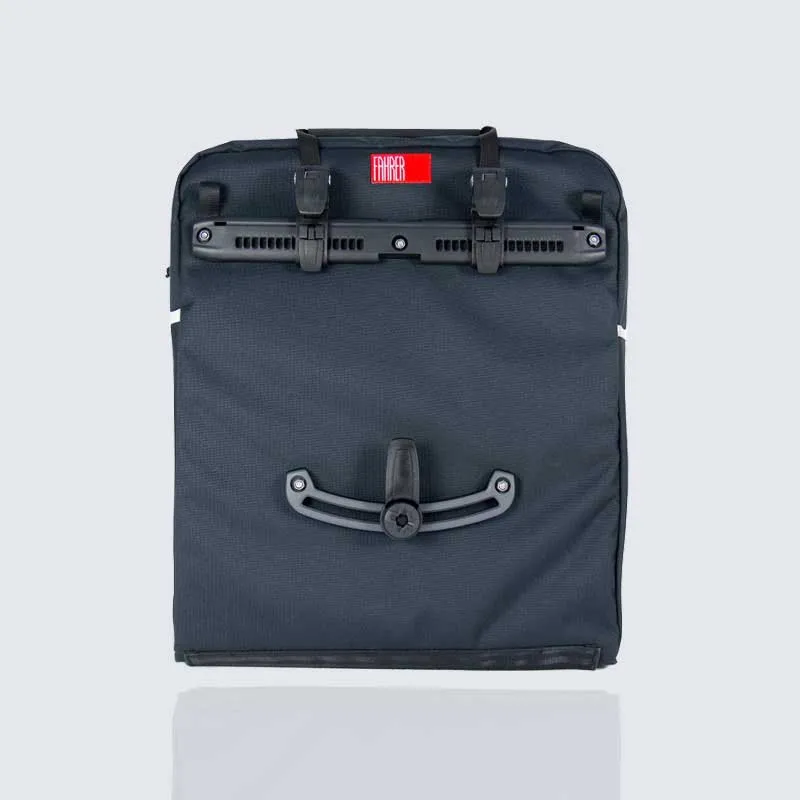 Fahrer Kurier Fix Sykkelveske 18l, Black, One Size