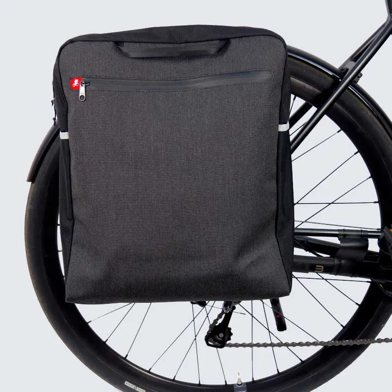 Fahrer Kurier Fix Sykkelveske 18l, Black, One Size