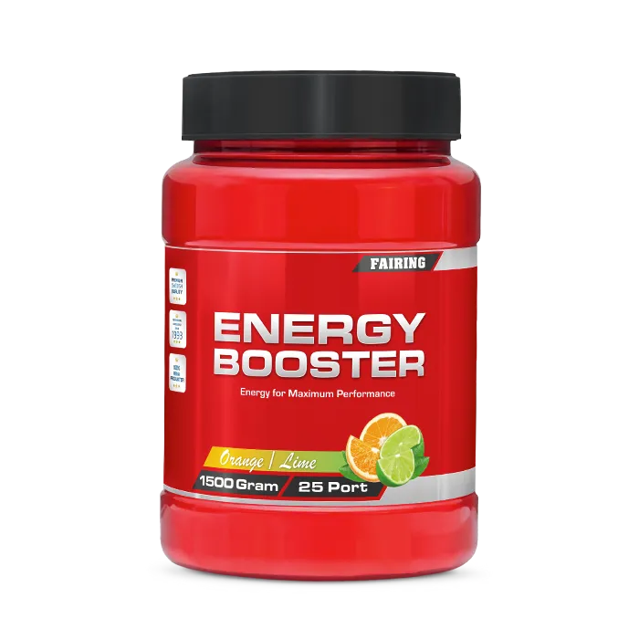 Fairing rgy Booster Karbohydratlader med Elektrolytter, Appelsin/lime, 1500g