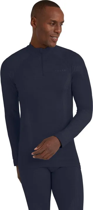 Falke Men's Long Sleeve Zip Wool-Tech