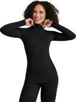Falke Women's Long Sleeve Zip Wool-Tech