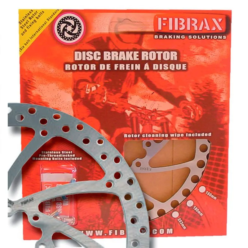 fasi Fibrax 6b Disc Bremsekive, Silver, 160mm
